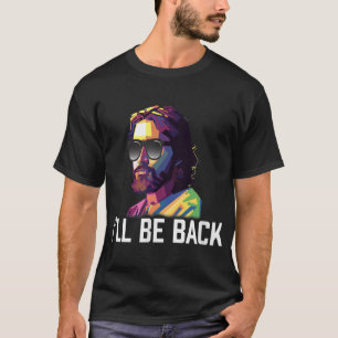 Jesus Sonnenbrille wird zurück sein Sonnenaufgang T-Shirt