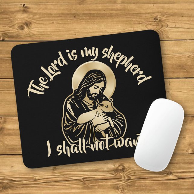 Jesus Sorgender Hirte Mousepad (Von Creator hochgeladen)