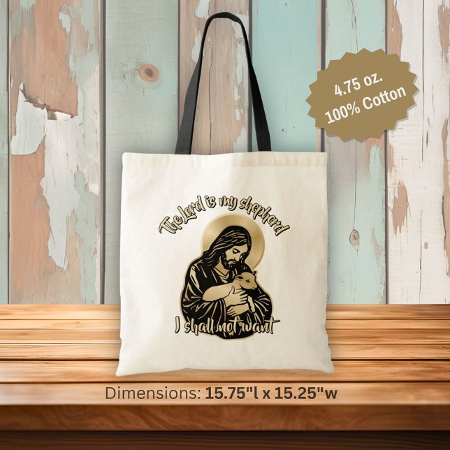 Jesus Sorgender Hirte Tragetasche (Von Creator hochgeladen)