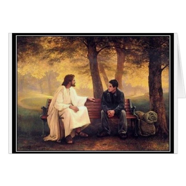 Jesus-Sorgfalt für mich (Vorderseite (Horizontal))