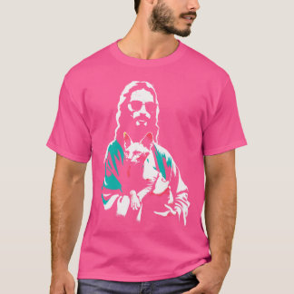 Jesus Sphynx Cat - Funny Christlich Religious Sphy T-Shirt