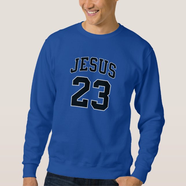 JESUS - Sports 23 - Christian Sweatshirt (Vorderseite)