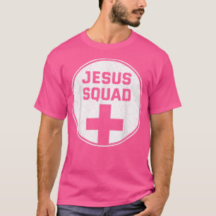 Jesus Squad Religion Christlich Gotteskirche T-Shirt