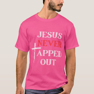 Jesus Stach noch nie den Christlichen Wrestling Je T-Shirt