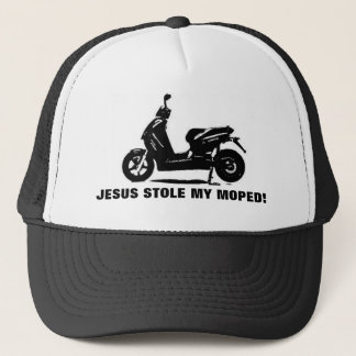 JESUS STAHL MEIN MOPED! TRUCKERKAPPE