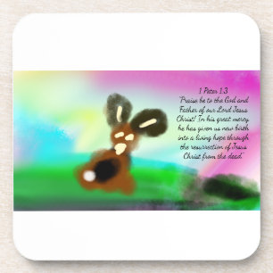 Jesus stand auf von den Toten Getränkeuntersetzer