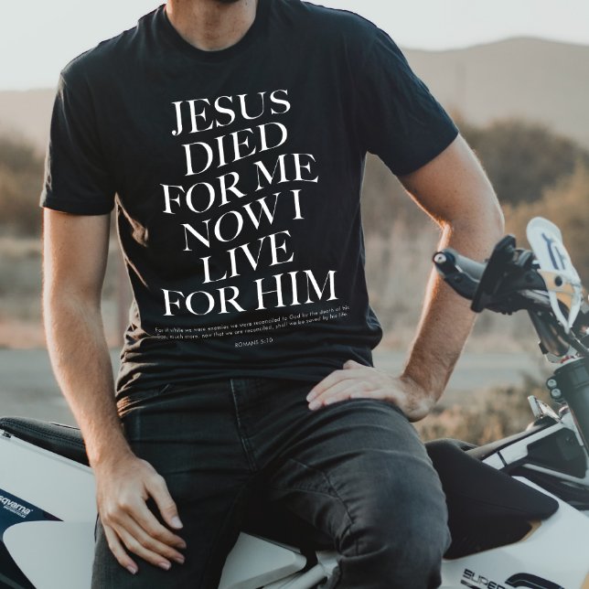 Jesus starb für mich | Christliches ästhetisches A T-Shirt (Von Creator hochgeladen)