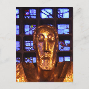 Jesus Statue, Kaiser-Wilhelm-Gedenkkirche Postkarte