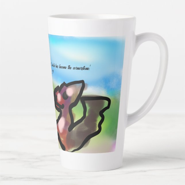 Jesus Stein  Milchtasse (Rechts)