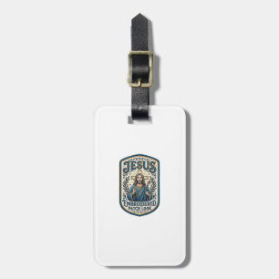 Jesus Stickpatch sieht Jesus besticktes Patch Gepäckanhänger