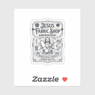 Jesus Stoff Shop Kurzwaren Jesus Stoff Shop H Aufkleber