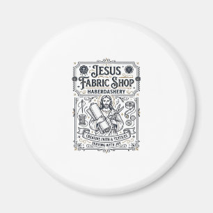 Jesus Stoff Shop Kurzwaren Jesus Stoff Shop H Magnet