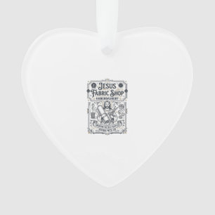 Jesus Stoff Shop Kurzwaren Jesus Stoff Shop K Ornament