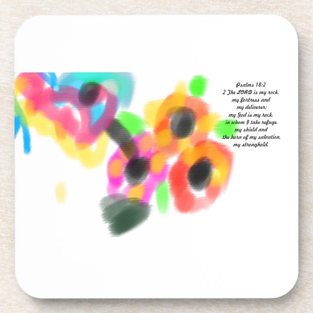 Jesus stronghold  getränkeuntersetzer (Vorderseite)