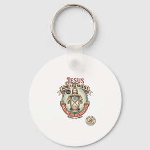 Jesus Stundenglas Geduld Jesus Stundenglas Geduld  Schlüsselanhänger