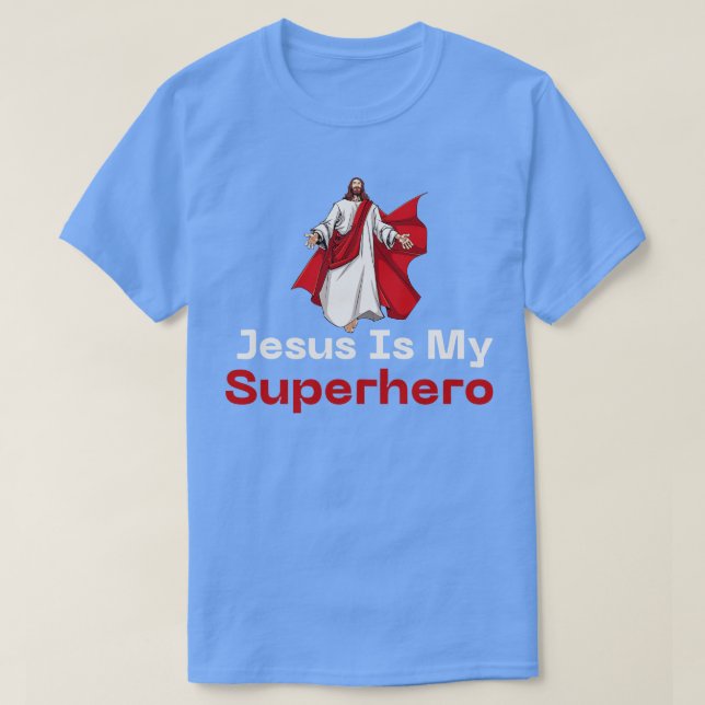 Jesus Superhero T-Shirt (Design vorne)