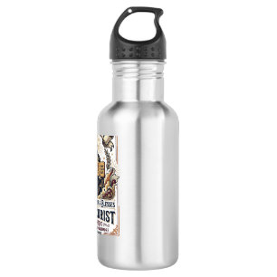 Jesus-Surf-T-Shirt Inspirierender Glaube Edelstahlflasche