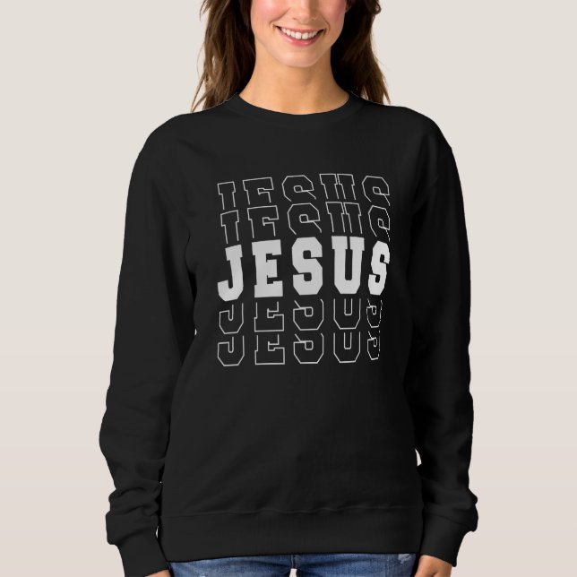 Jesus Sweatshirt (Vorderseite)