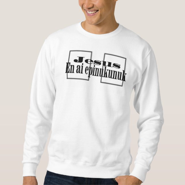 Jesus Sweatshirt (Vorderseite)
