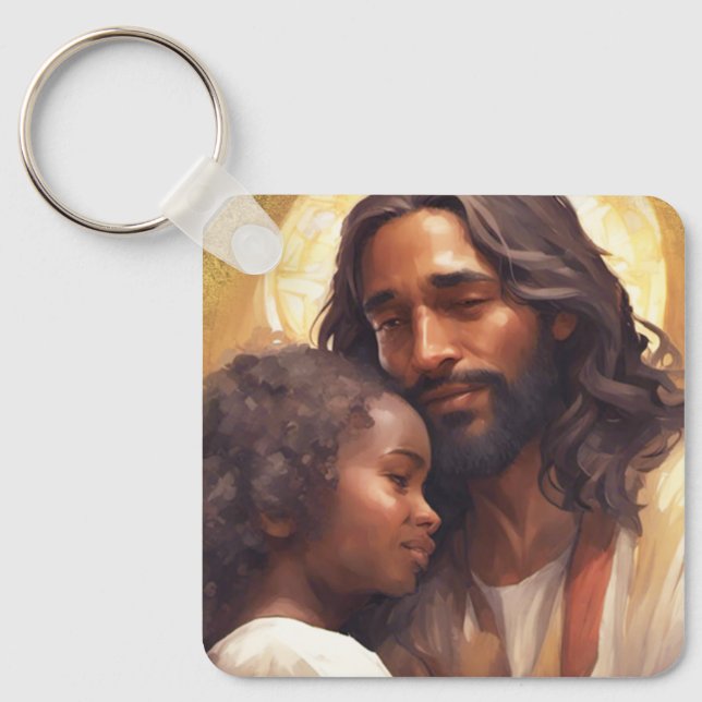 Jesus T - Shirt Schlüsselanhänger (Vorderseite)