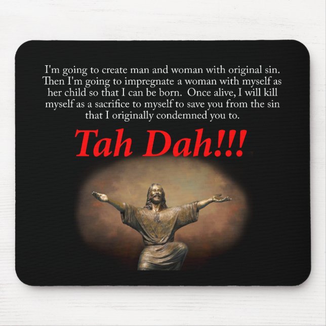 Jesus.  Tah Dah!!! Mousepad (Vorne)