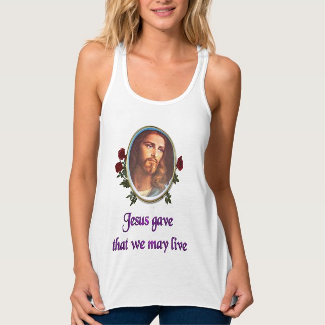 Jesus Tank Top (Vorderseite)