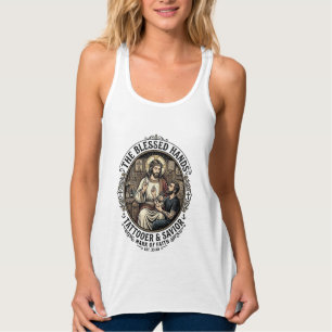 Jesus Tattoo Artist Studio T-Shirt Inspirierend F Tank Top