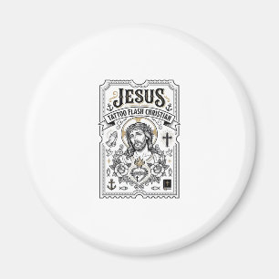 Jesus Tattoo Vorlage Christlich Jesus Tattoo Vorla Magnet