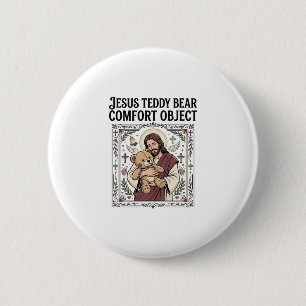 Jesus-Teddybär-Trostobjekt Jesus-Teddybär-C Button