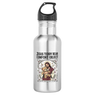 Jesus-Teddybär-Trostobjekt Jesus-Teddybär-C Edelstahlflasche