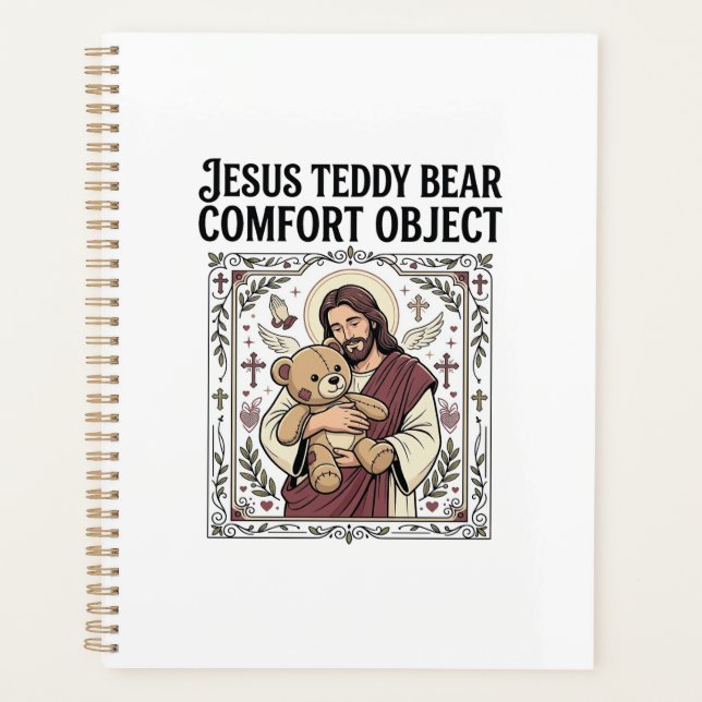 Jesus-Teddybär-Trostobjekt Jesus-Teddybär-C Planer (Vorderseite)
