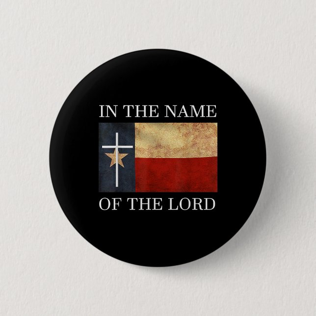 Jesus Texas Christian  Button (Vorderseite)