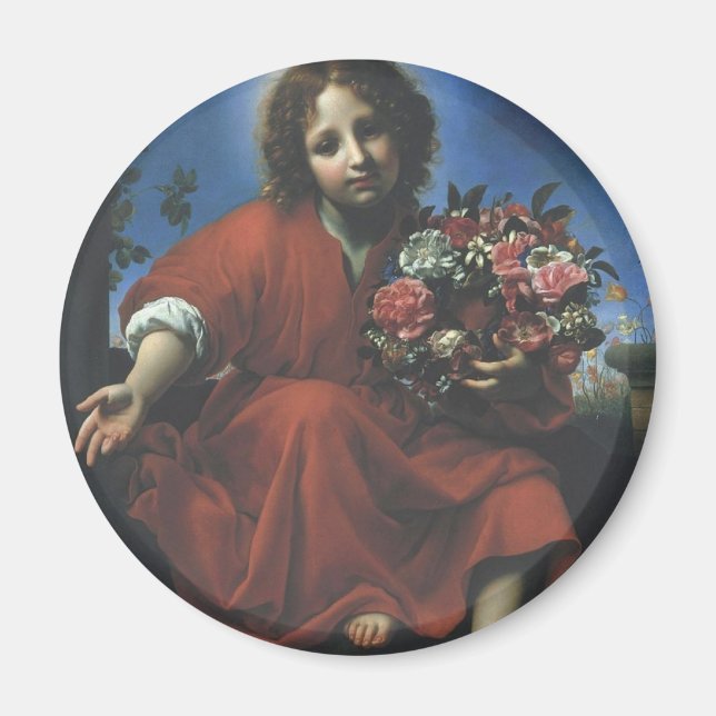 JESUS THE BLUME KIND MAGNET (Vorne)