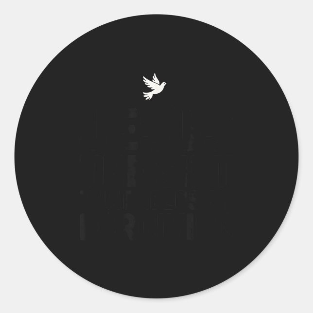 Jesus The Gift That Keeps On Forgiving Christian R Runder Aufkleber (Vorderseite)