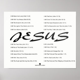 Jesus the Great I BAM Poster