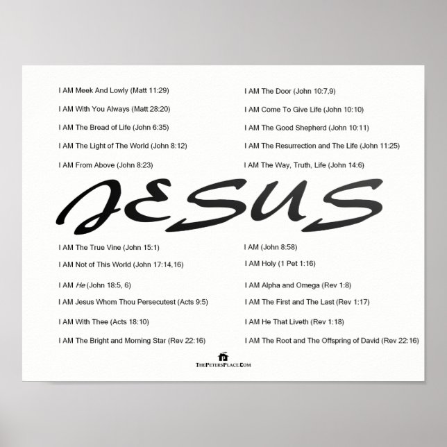 Jesus the Great I BAM Poster (Vorne)