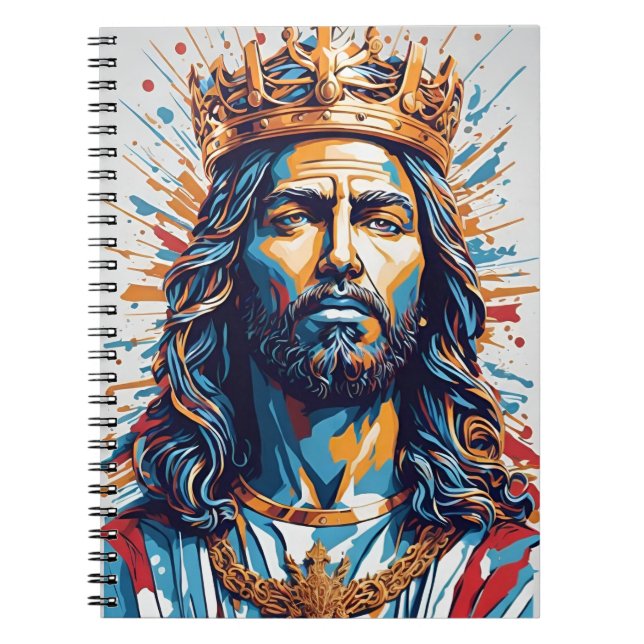 JESUS THE KING NOTIZBLOCK (Vorderseite)