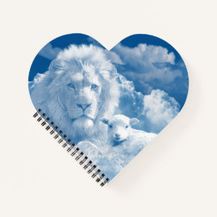JESUS THE LAMB UND JESUS THE LION NOTIZBUCH