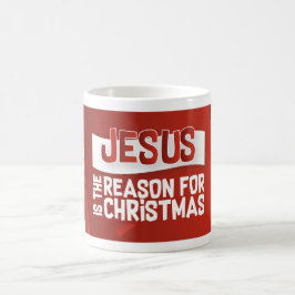 Jesus, the reason for christmas mug kaffeetasse