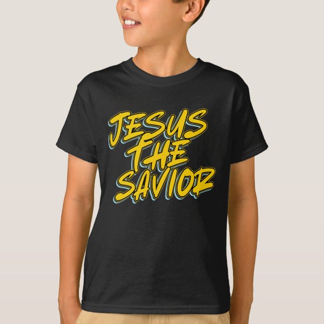 JESUS THE SAVIOR T-Shirt (Vorderseite)