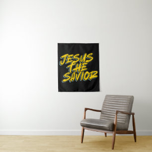 JESUS THE SAVIOR WANDTEPPICH
