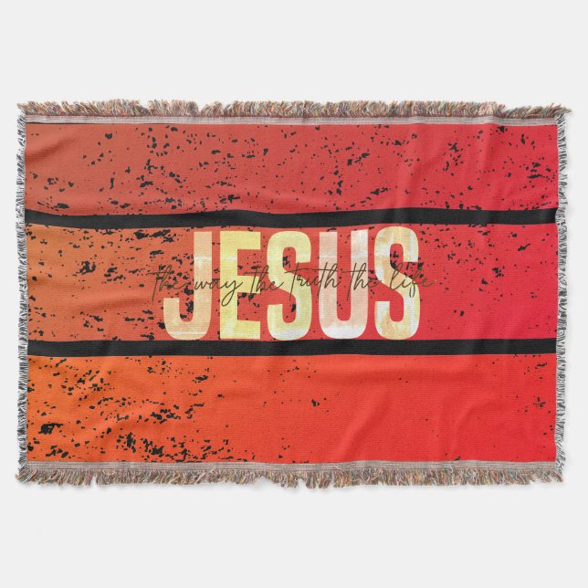 Jesus, the way the truth and the life sunset decke (Vorderseite)