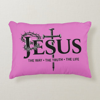 Jesus the way, the truth, the life! dekokissen
