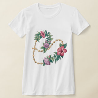 Jesus [Theme] Camiseta Feminina Fé Brasil Presente T-Shirt