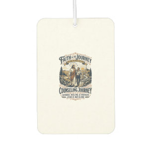 Jesus-Therapie-freundliches christliches Vintage-S Autolufterfrischer