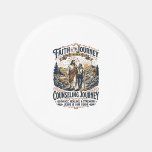 Jesus-Therapie-freundliches christliches Vintage-S Magnet
