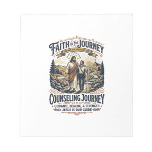 Jesus-Therapie-freundliches christliches Vintage-S Notizblock