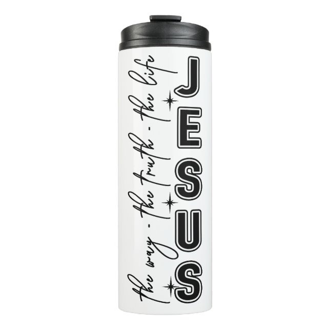 Jesus Thermosbecher (Vorderseite)