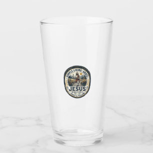 Jesus Tiny House Langsames Leben Vintage Glas