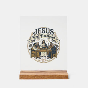 Jesus-Tischgemeinschaft Jesus-Tischgemeinschaft Ch Acrylschild